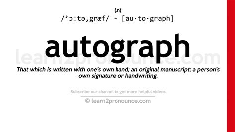 autograph antonym|meaning of autograph.
